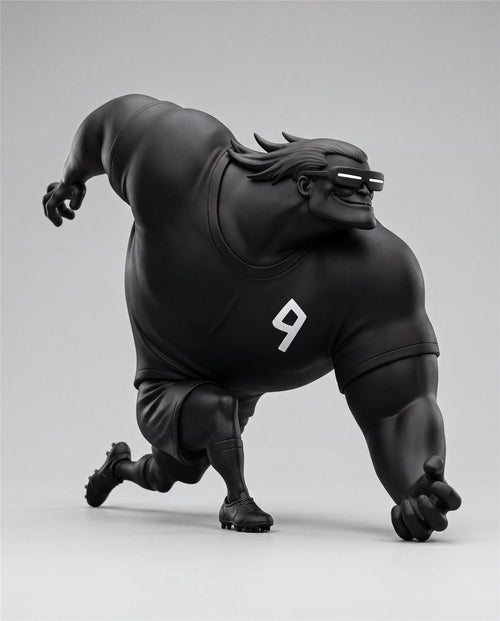 THE NINE — Edition Schwarz, handgefertigte Resin-Skulptur, 20 cm | AKCNSTUDIOS