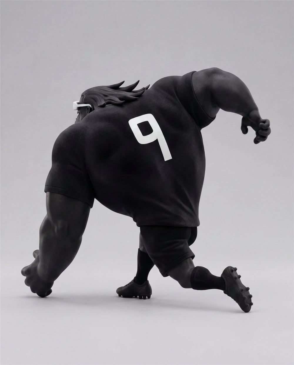THE NINE — Edition Schwarz, handgefertigte Resin-Skulptur, 20 cm | AKCNSTUDIOS