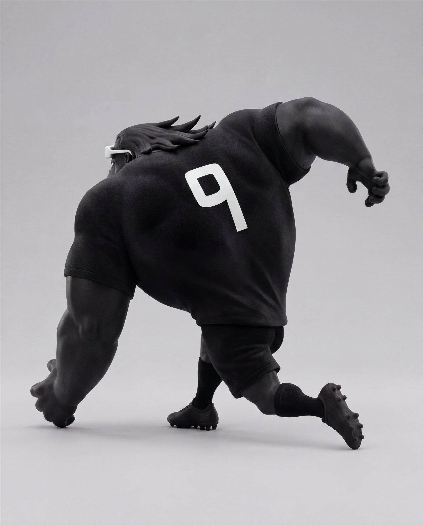 THE NINE — Edition Schwarz, handgefertigte Resin-Skulptur, 20 cm | AKCNSTUDIOS