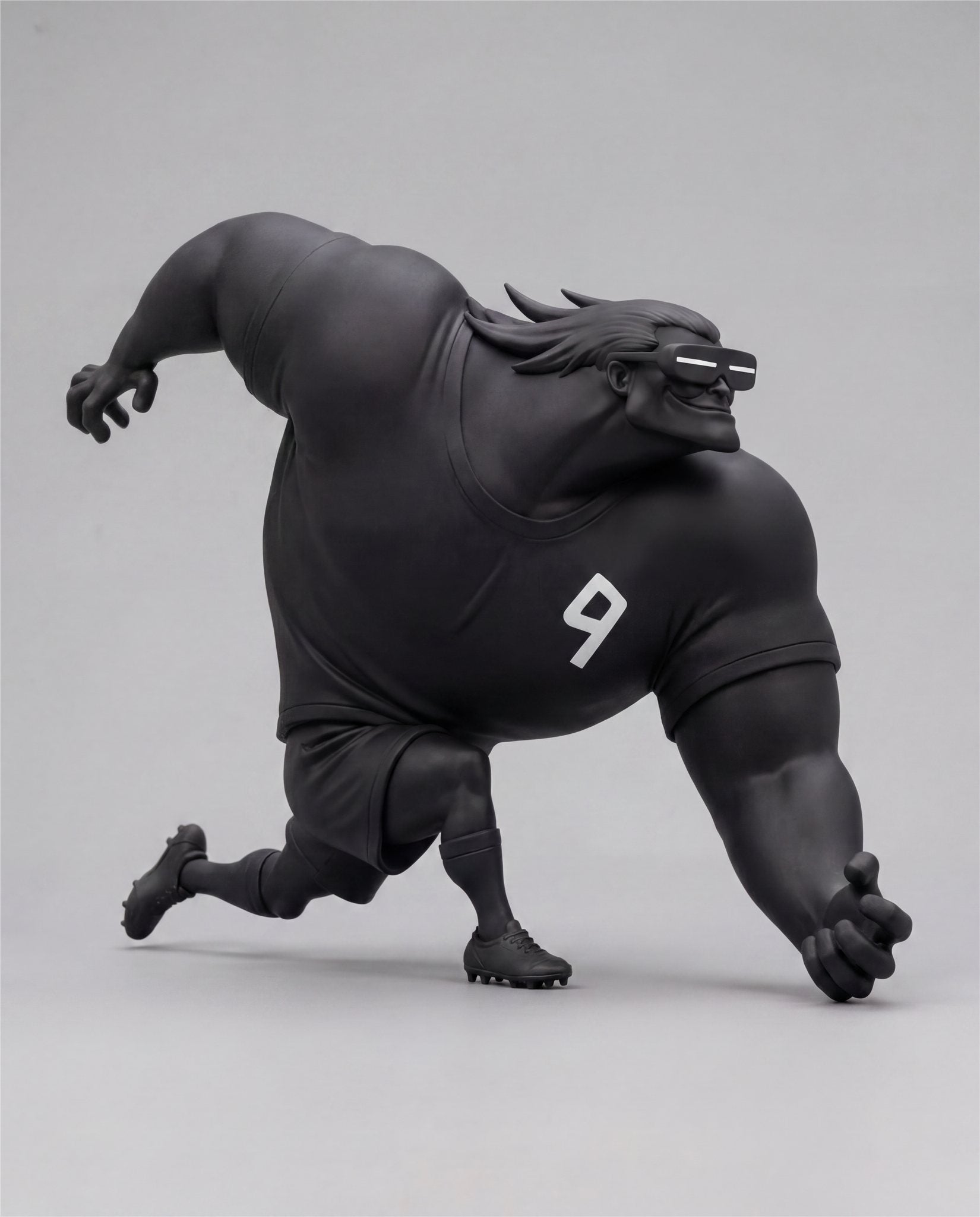 THE NINE — Edition Schwarz, handgefertigte Resin-Skulptur, 20 cm | AKCNSTUDIOS