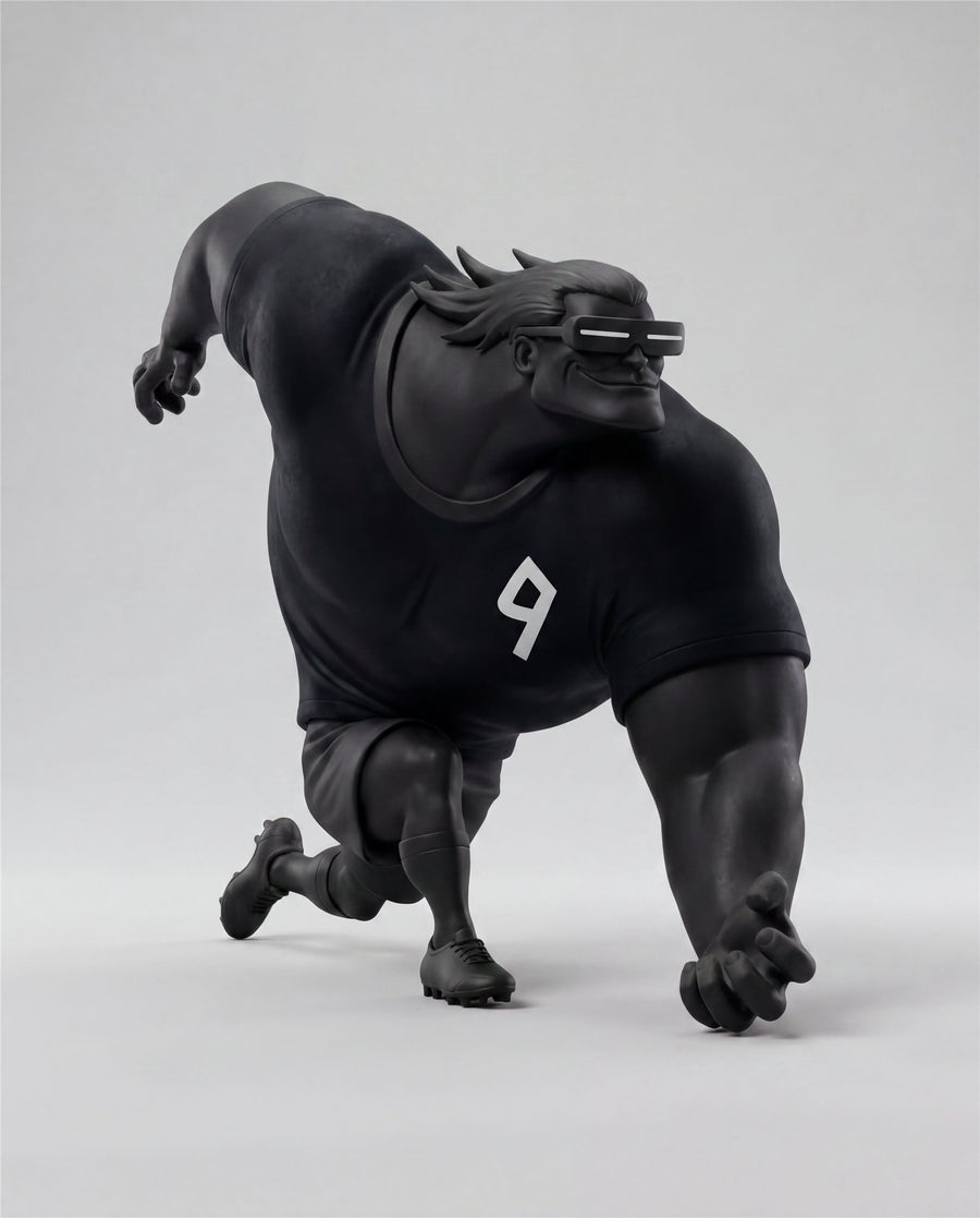 THE NINE — Edition Schwarz, handgefertigte Resin-Skulptur, 20 cm | AKCNSTUDIOS
